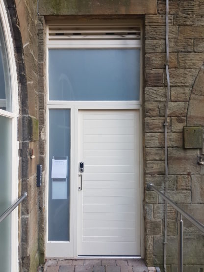 Wooden Front Security Door - Batley, West Yorkshire