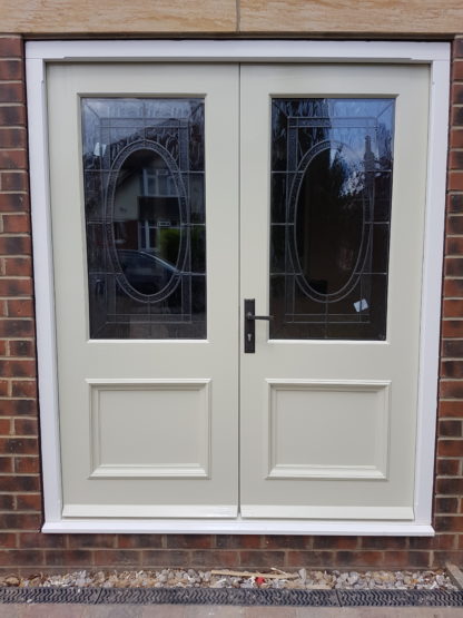 Stained Glass Front Door Installation - Alwoodly, Leeds