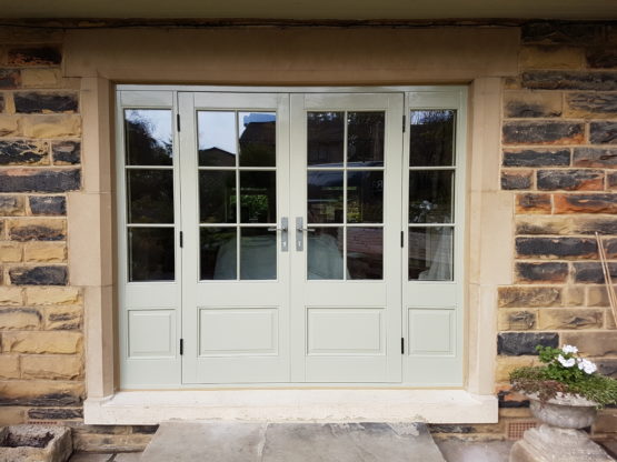 Accoya Wooden French Door Installation - Adel, Leeds