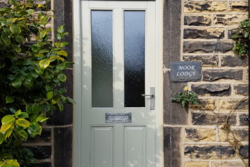 Accoya Wooden Front Door Installation - Adel, Leeds