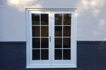 Georgian-Style Wooden French Door Installation - Bardsey, Leeds