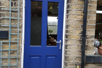 4-Panel Wooden Door Installation - Mytholmroyd, Halfax