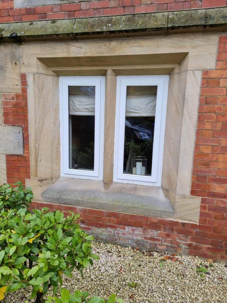 Timber stormproof casement windows by Farrar Joinery